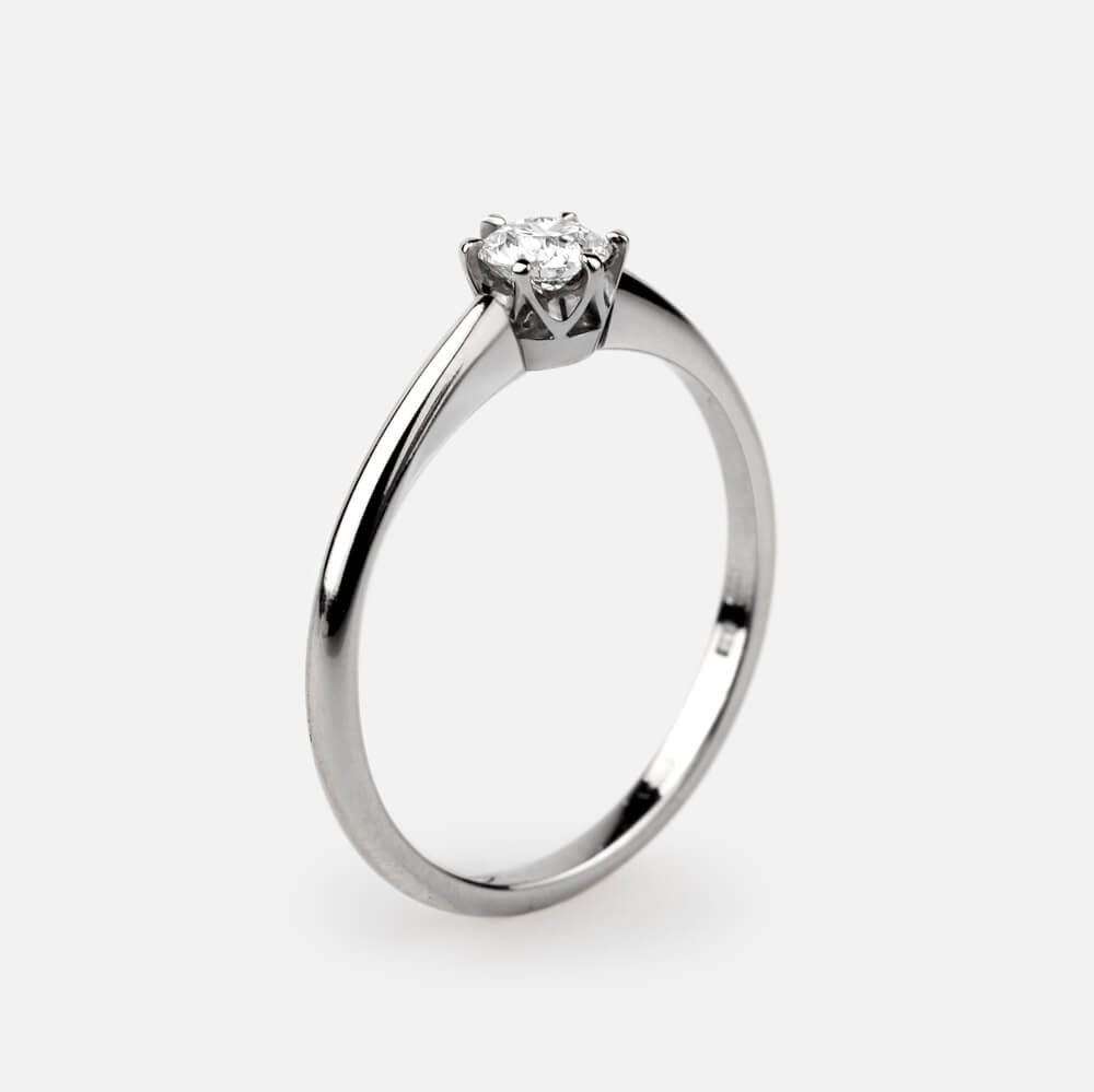 Diamantový prsten 21 | Zlatnictví Vaněk
