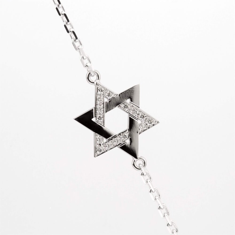 Náramek s diamanty 02 | Zlatnictví Vaněk