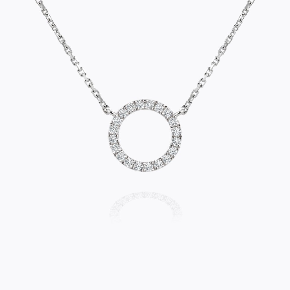 Náhrdelník s diamanty 44 | Zlatnictví Vaněk