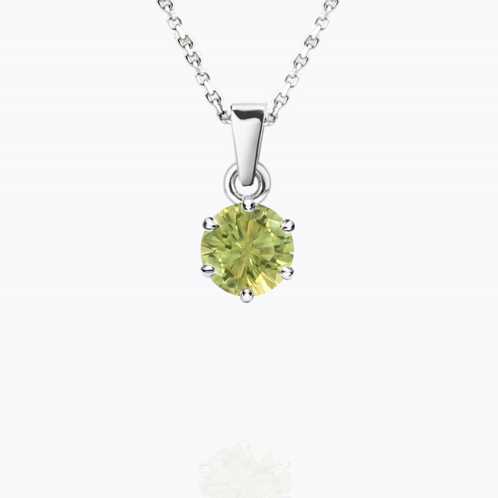 Přívěsek s chrysoberylem 01 | Zlatnictví Vaněk