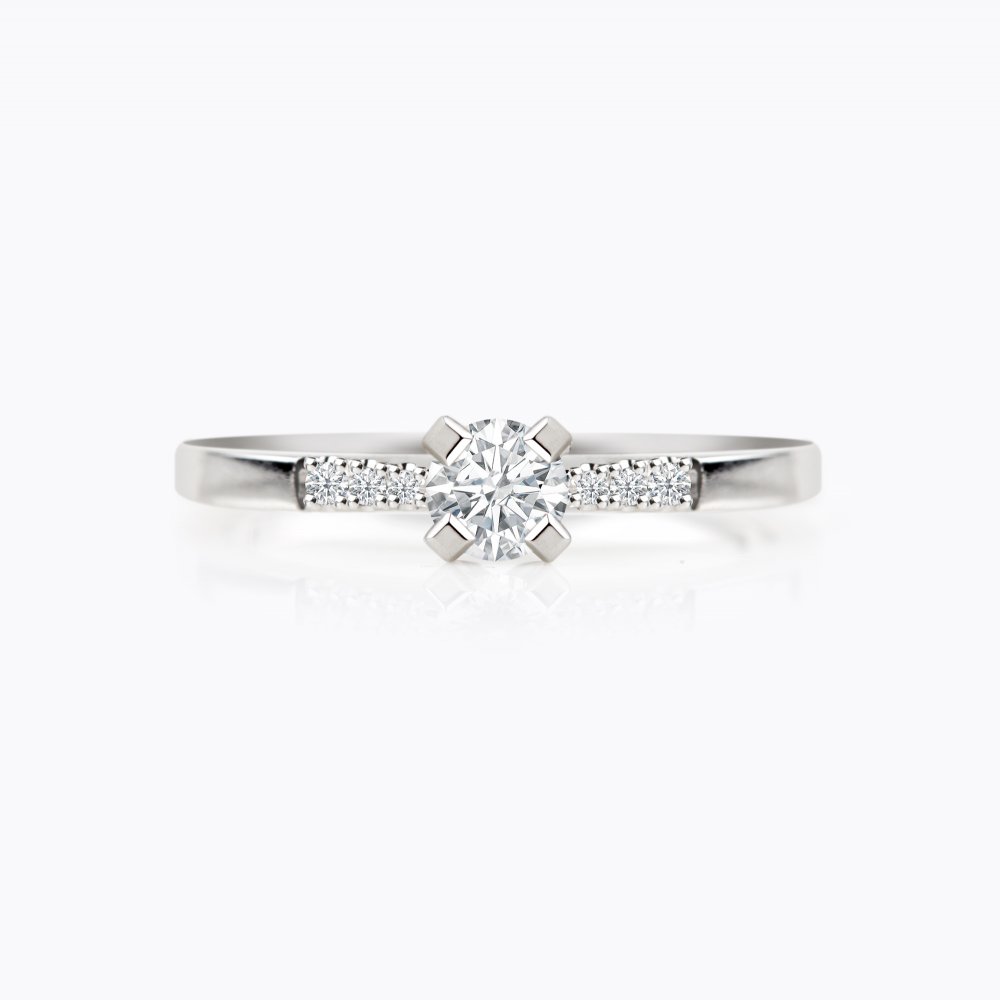 Diamantový prsten 110 | Zlatnictví Vaněk