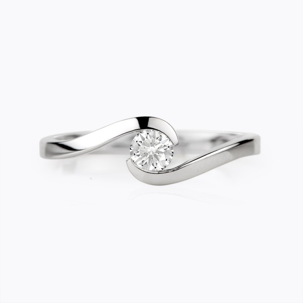 Diamantový prsten 97 | Zlatnictví Vaněk