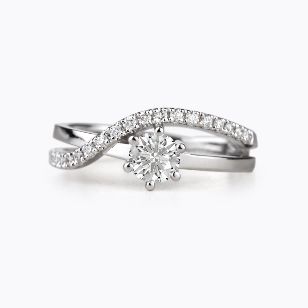 Diamantový prsten 67 | Zlatnictví Vaněk