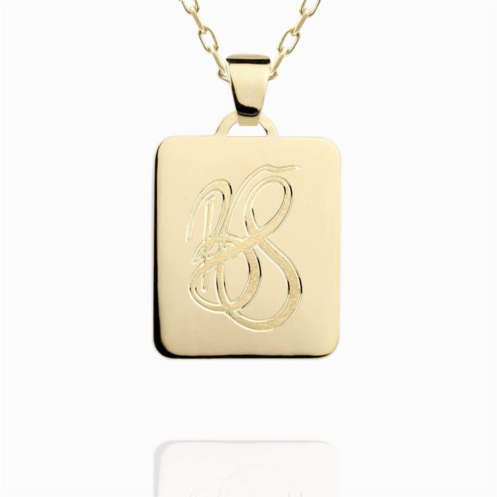 Destička s monogramem | Zlatnictví Vaněk