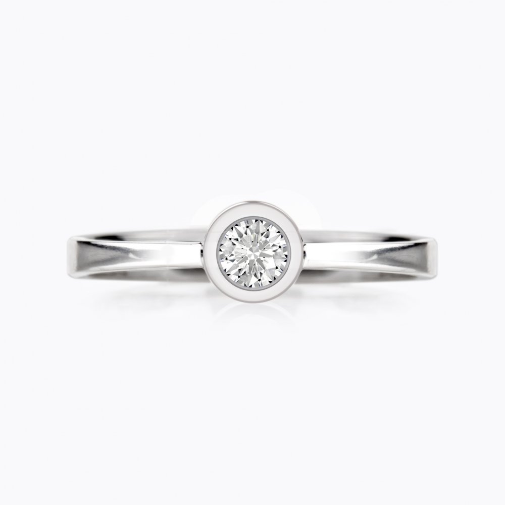 Diamantový prsten 100 | Zlatnictví Vaněk