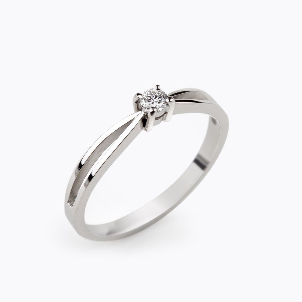 Diamantový prsten 95 | Zlatnictví Vaněk